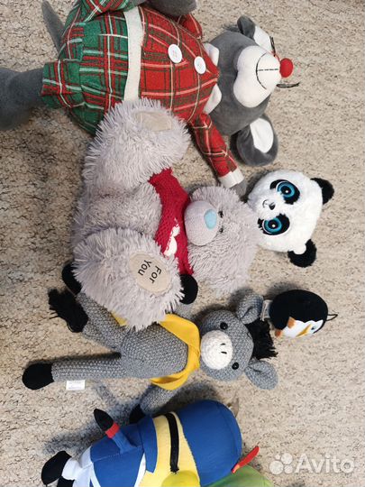 Игрушки мягкие