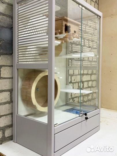 Витрина для шиншиллы, дегу, хорька белки бурундука