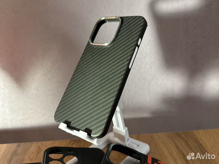 Kevlar карбон iPhone 13 Pro чехлы