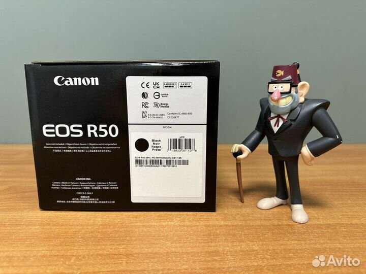 Фотоаппарат Canon EOS R50 Чёрный Body (Новый)