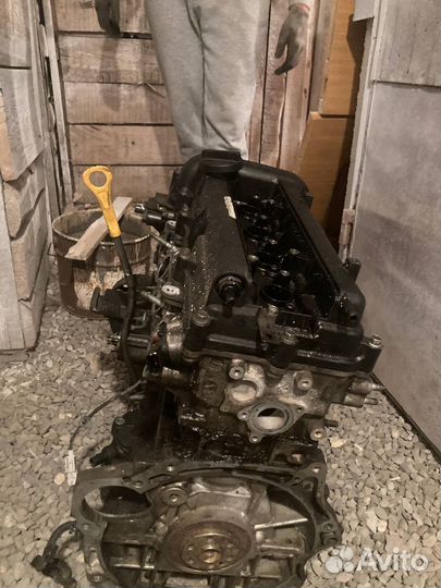 Двигатель на hyundai solaris 1.6