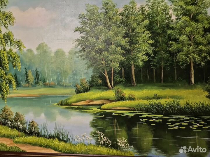 Картина «Летний лес»