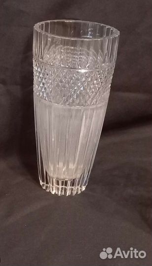 Ваза для цветов хрустальная