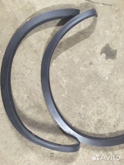 Накладки задних арок Ниссан Кашкай