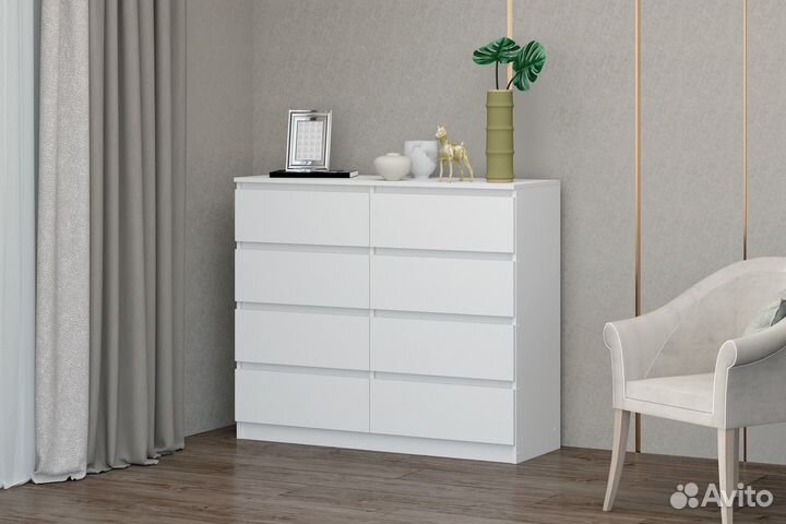 Комод 8 ящиков Бесплатная доставка