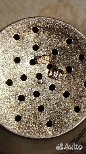 Ситечко для чая серебро СССР