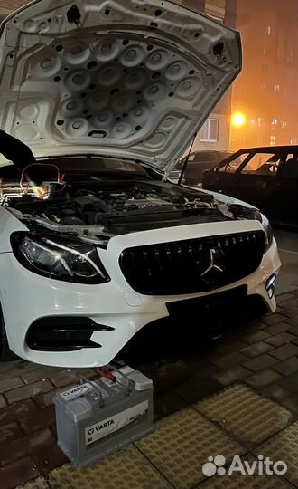 Аккумулятор на mercedes benz w213 varta 80