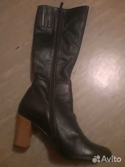 Сапоги женские натуральная кожа 37 размер