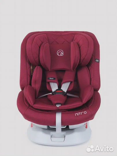 Автокресло Rant Nitro Isofix 0-36 кг Red