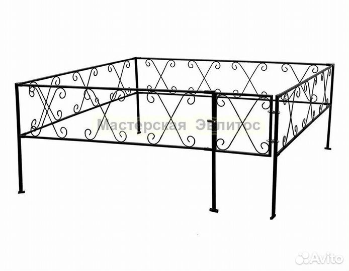 Оградки на кладбище