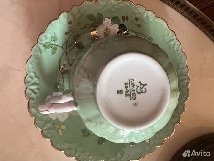 Большая чайная пара Дулево