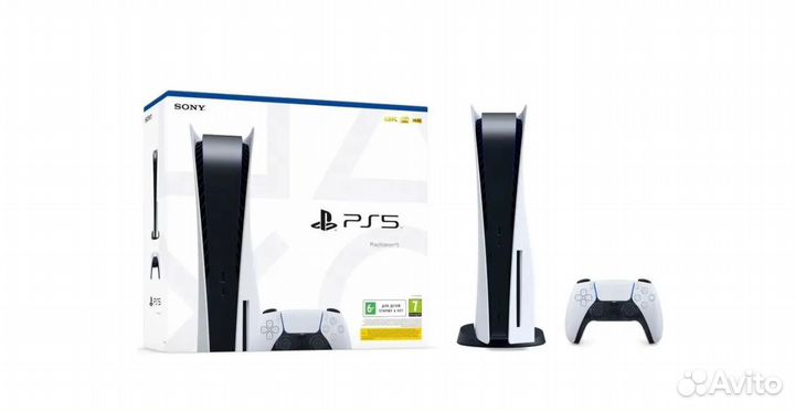 Sony PlayStation 5 с приводом. 3 ревизия. Ростест