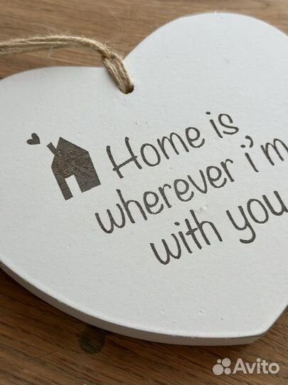 Декор/сердце/табличка