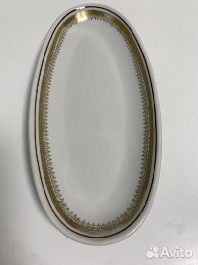 Селедочница фарфоровая СССР