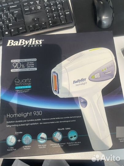 Фотоэпилятор BaBylss Homelight 930