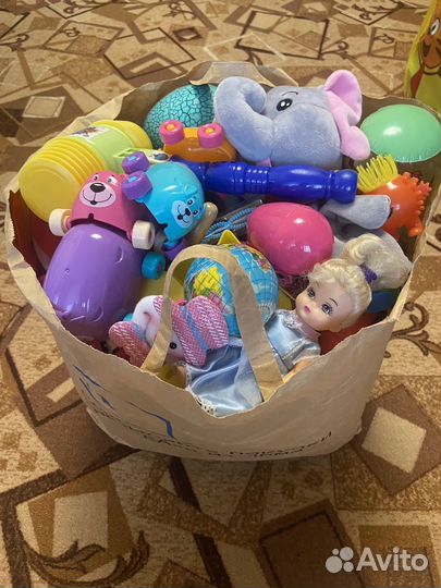 Детские игрушки пакетом