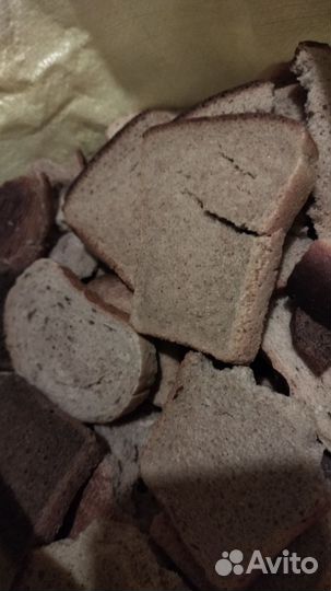 Сухарь из ржаного хлеба