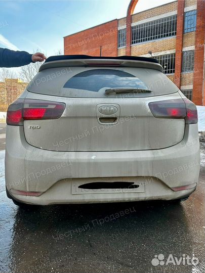 Спойлер kia rio 3 хэтчбек рио 3