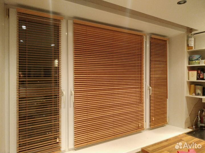 Деревянные жалюзи 25мм