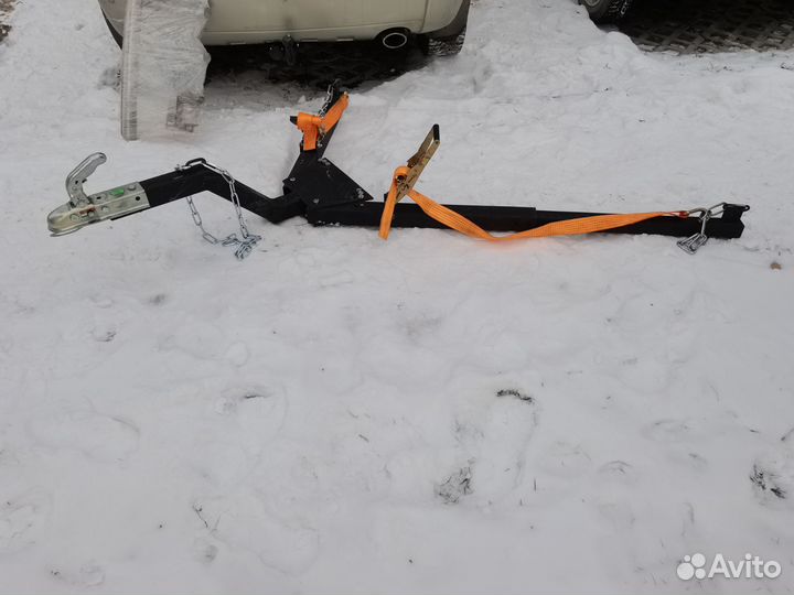 Жесткая сцепка для легковых авто и Газели до 3 т