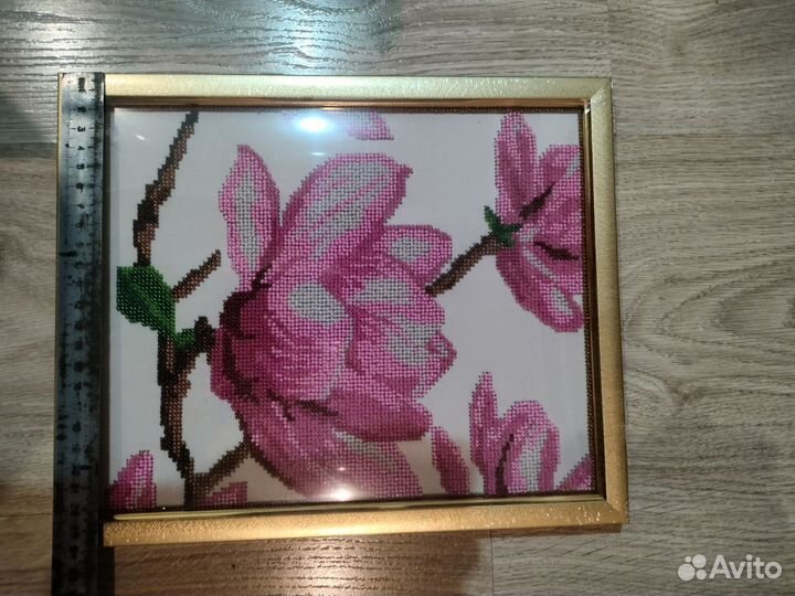 Картины вышитые бисером