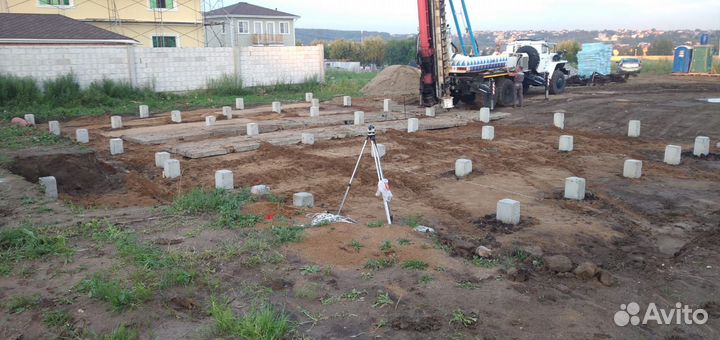 Забивка жб свай