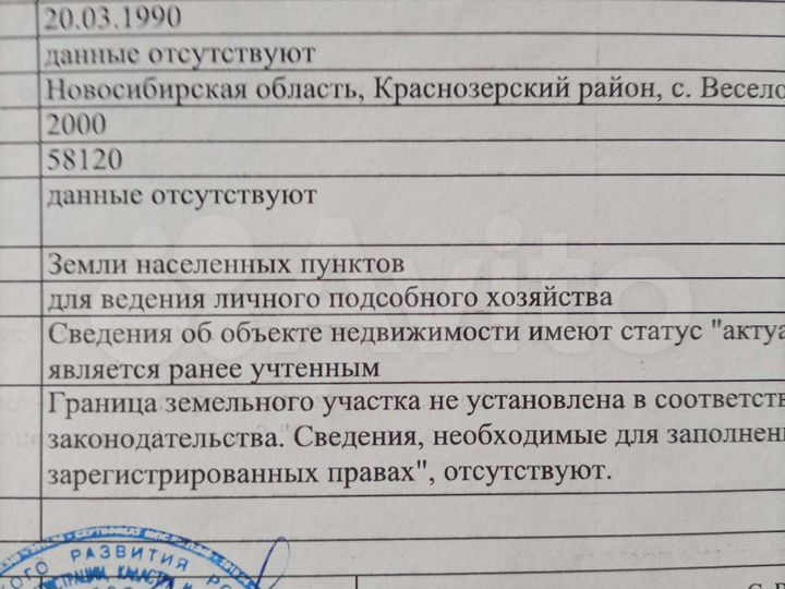 Участок 2 га (СНТ, ДНП)