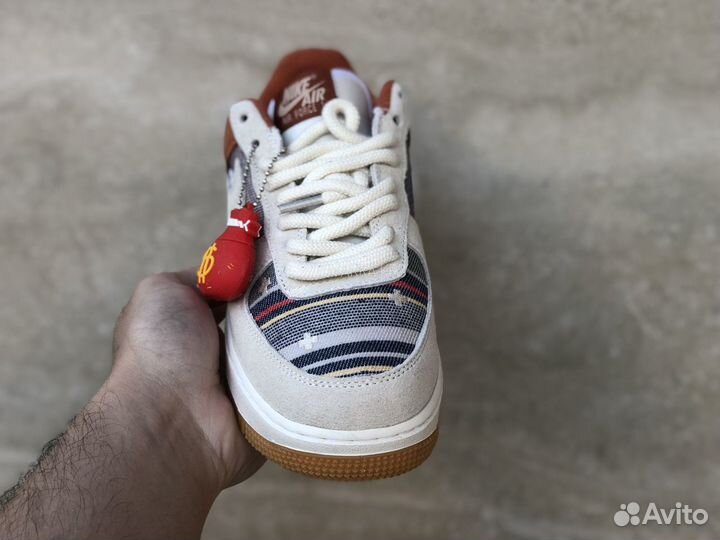 Кроссовки Nike Air Force 1 Low Purce Brown