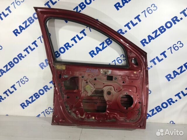 Дверь передняя левая renault sandero 1 1.6 мт
