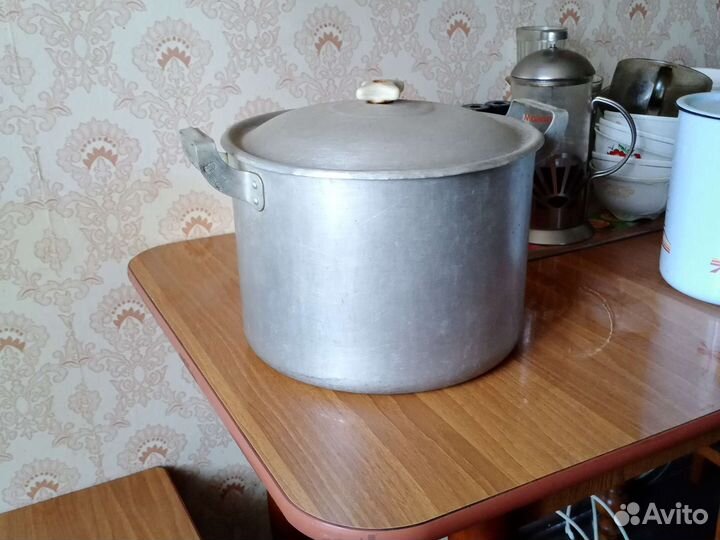 Ёмкости для сыпучих, Кастрюля алюминиевая