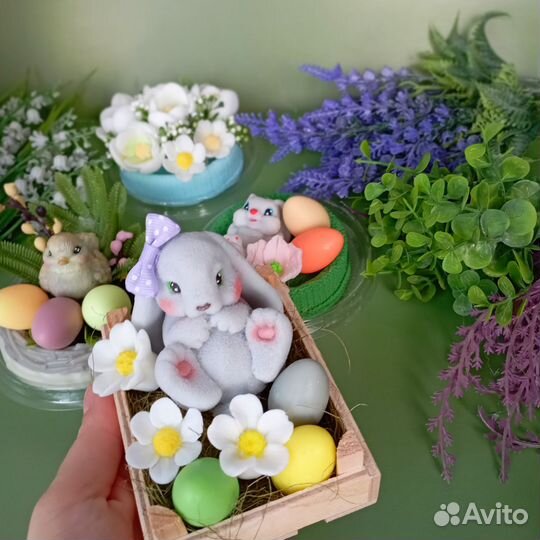 Пасхальные сувениры из мыла