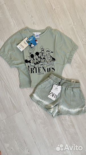 Новый комплект для девочки Zara Mango kids