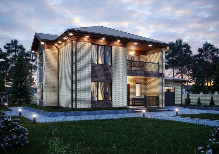 Дом 242 м² на участке 9 сот.