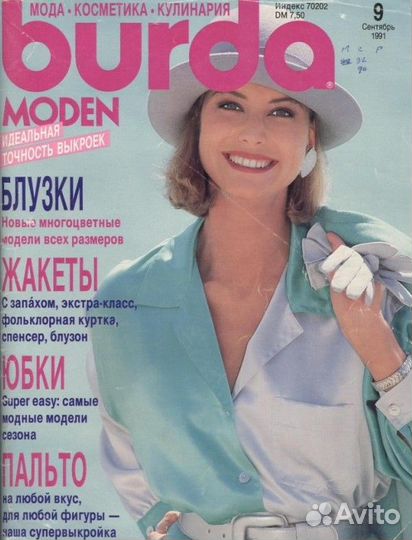 Burda moden 1988 - 2019