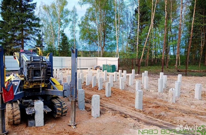 Свайный фундамент