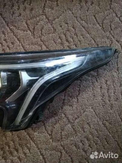 Левая фара на kia rio