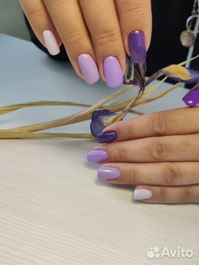 Маникюр с покрытием