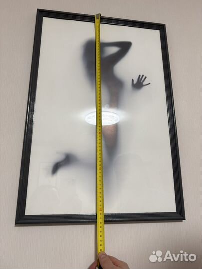 Фото в рамке под стеклом 3 шт размер 43*63 см