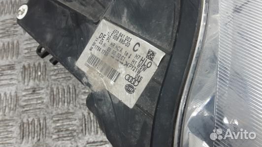 Фара левая audi A6 C6 (BAD01MR01)