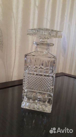 Штоф хрустальный богемия