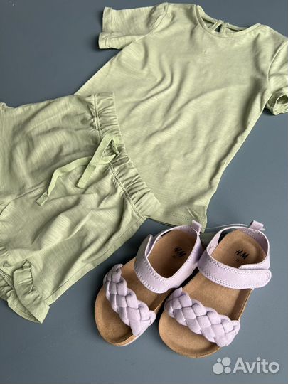 Комплект для девочки h&m 92