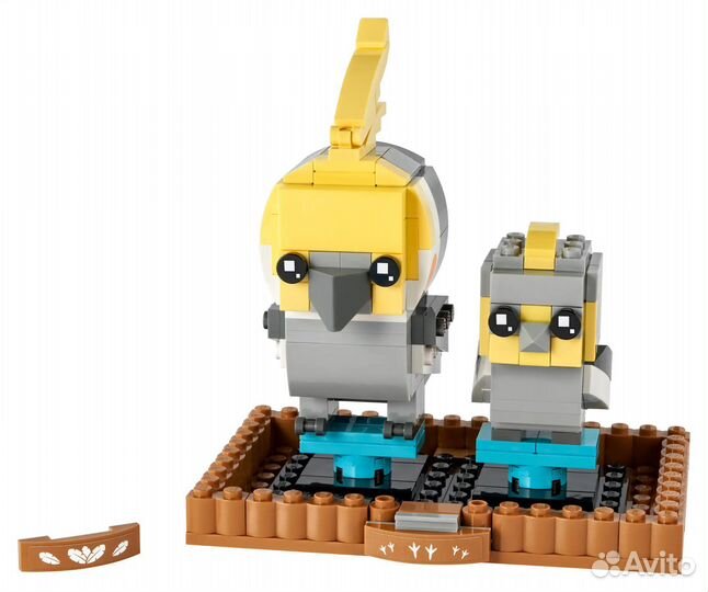 Lego Brickheadz 40481 Cockatiel & Chick