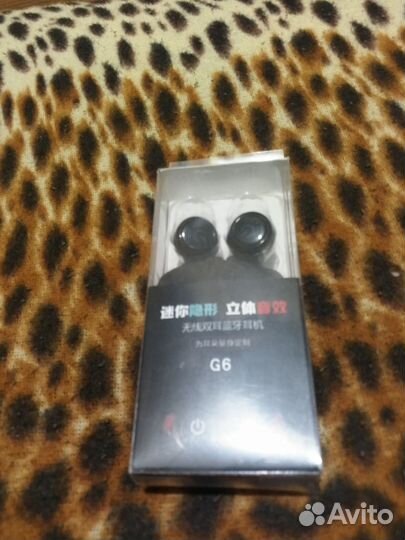 Стерео блютуз наушники