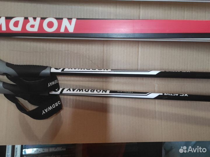 Лыжи беговые комбинированные комплект