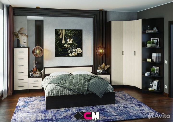 Спальный гарнитур Гармония