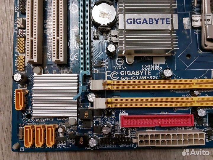 Материнская плата gigabyte GA-G31M-S2L