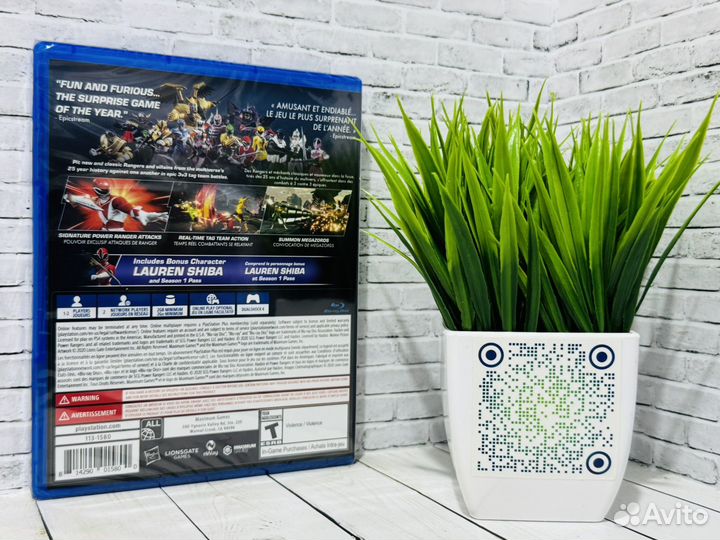 Power Rangers Battle for the Grid PS4 (Новый диск)