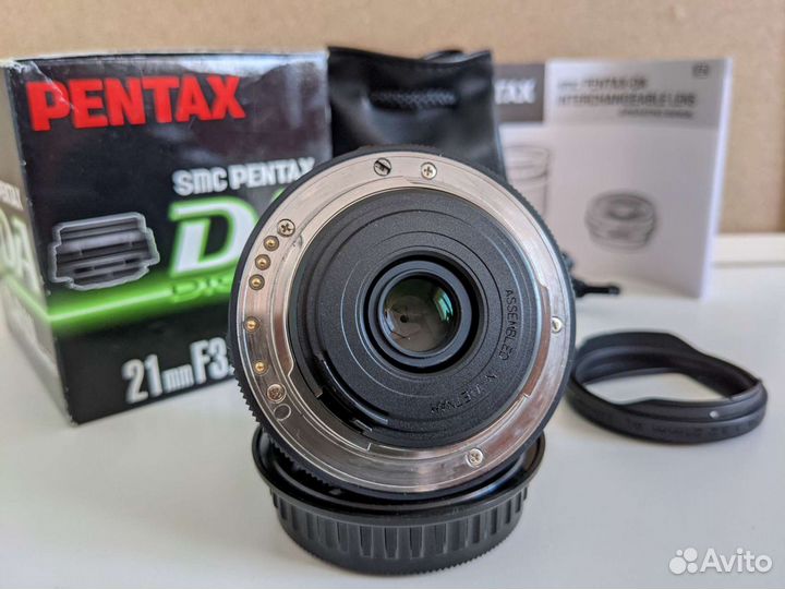 Объектив Pentax SMC DA 21mm f/3.2 Limited