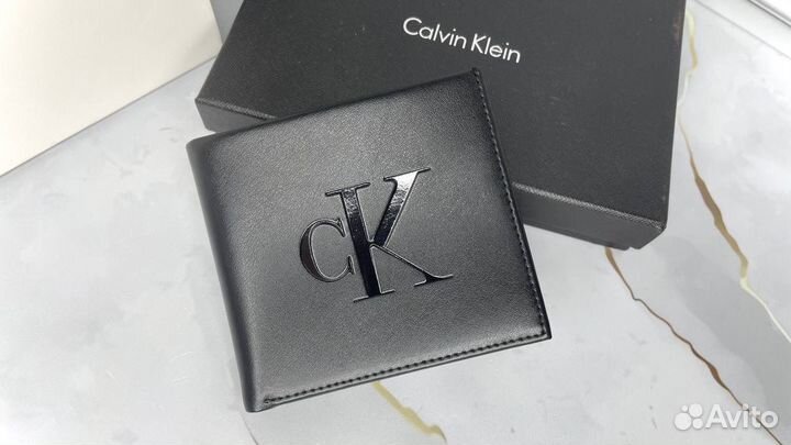 Кошелек мужской calvin klein 2в1