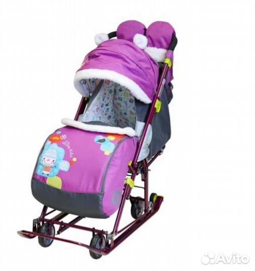 Коляска санки